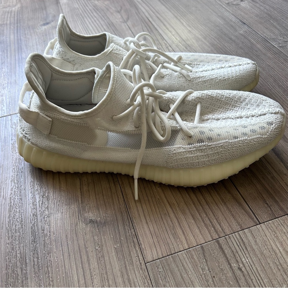 Adidas Yeezy Boost 350 V2 Cloud White Sneakers by Kanye West Men's Size 14